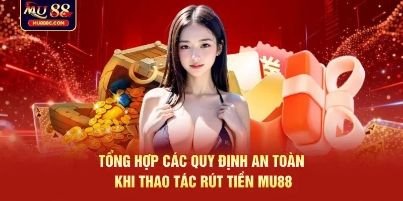 Tổng hợp các quy định an toàn khi thao tác rút tiền MU88